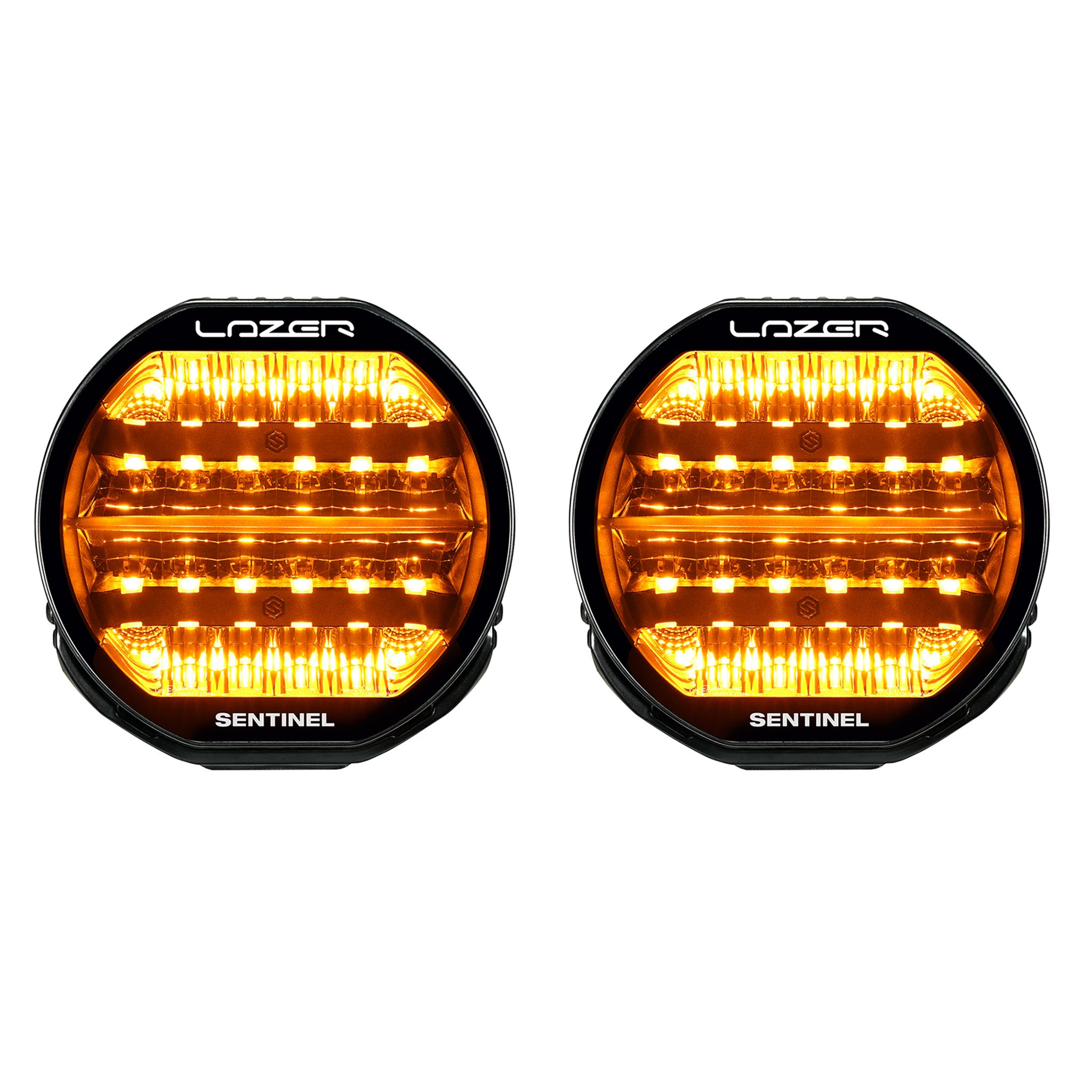 Auxiliary light Lazer Sentinel 9 Highline - Round / 23 cm / 130W / Ref. 12.5, 2 pcs afbeelding