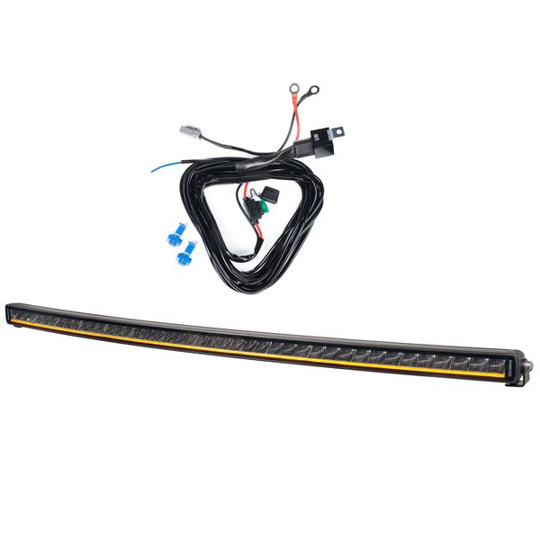 Led bar PURELUX Black X-Slim C1010 - Curved / 101 cm / 210W / Ref. 45, 1 pc + Wiring harness afbeelding 1