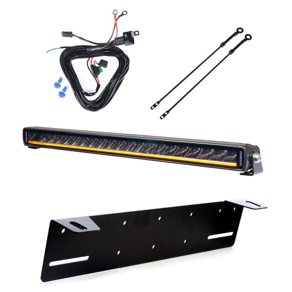 Extraljus PURELUX Black X-Slim S520 - Rak / 52 cm / 105W, 1 st - Komplett paket