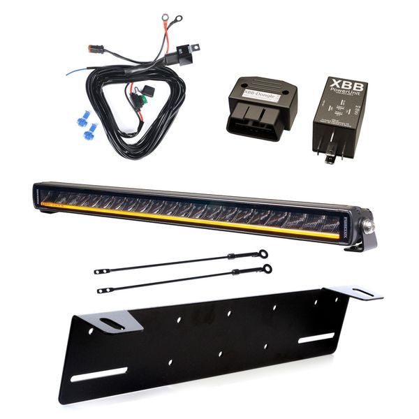 Extraljus PURELUX Black X-Slim S520 - Rak / 52 cm / 105W, 1 stk - Komplett paket + XBB Dongle & PowerUnit