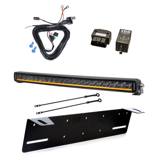 Extraljus PURELUX Black X-Slim C520 - Kurvad / 52 cm / 105W, 1 st - Komplett paket + XBB Dongle & PowerUnit