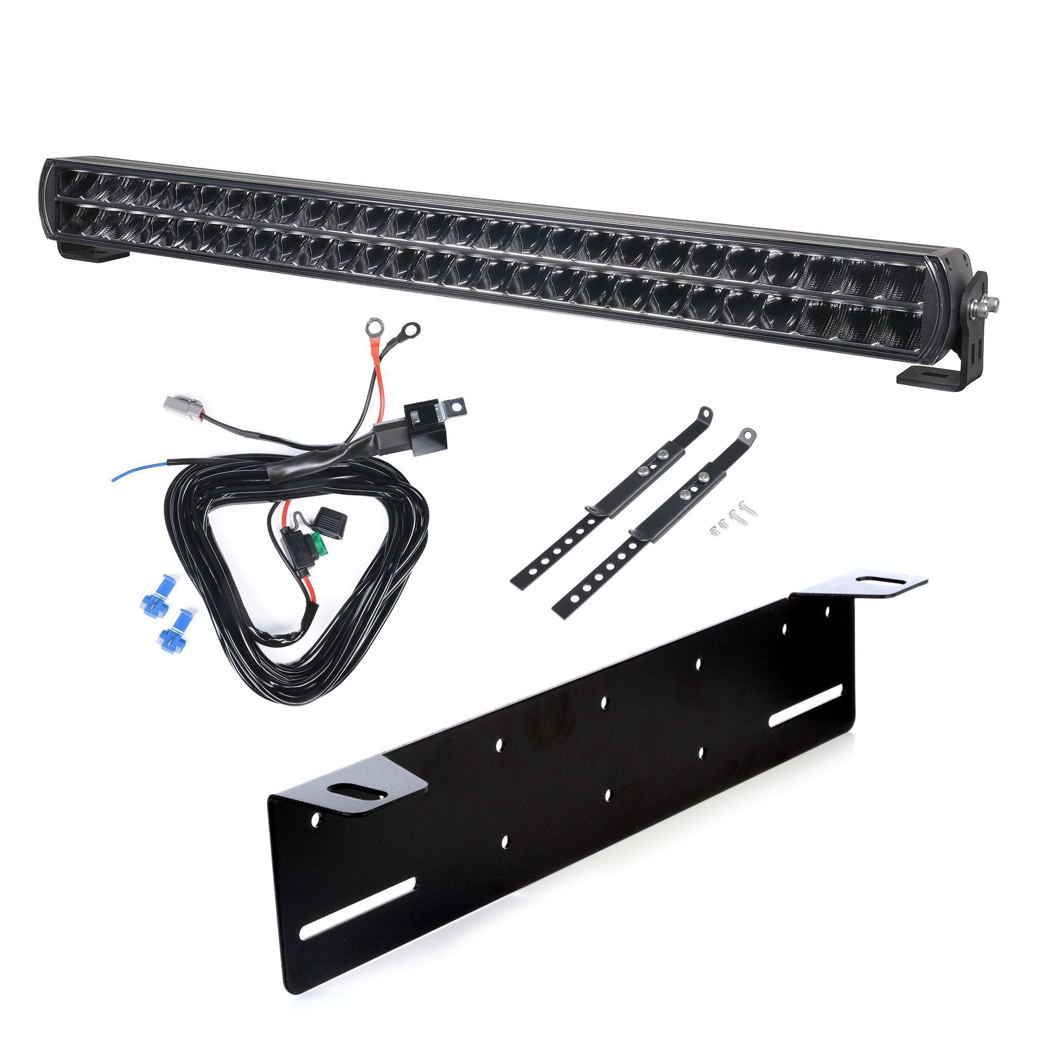 Led bar Purelux Major S800 V2 - Straight / 77 cm / 320W / Ref. 50, 1 pc - Complete set afbeelding