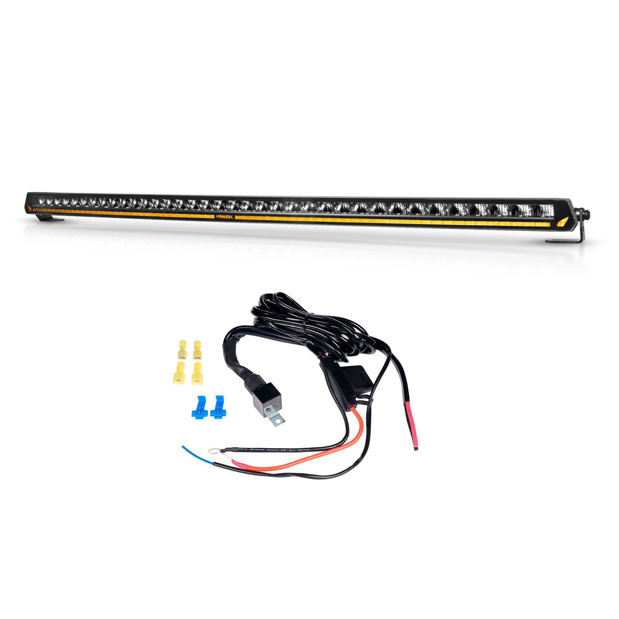 Led bar Purelux Panther Aero C1050 - Curved / 103 cm / 216W / Ref. 50, Light + Wiring harness afbeelding