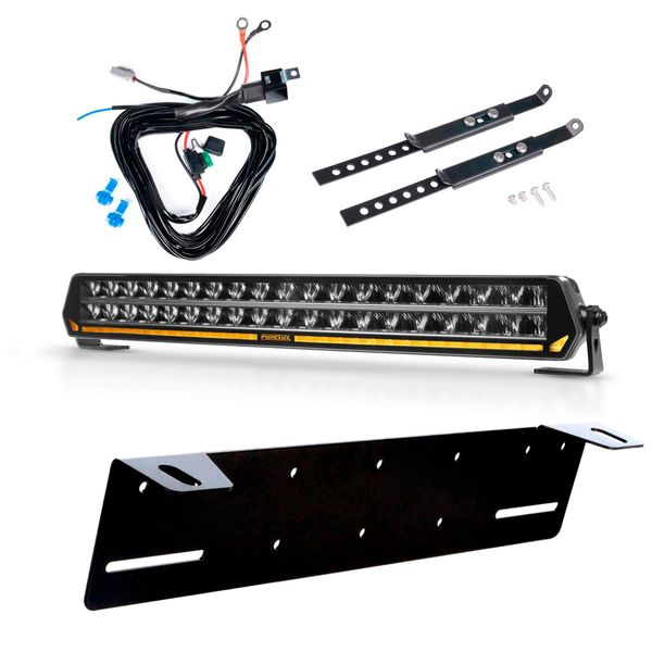 Extraljus PURELUX Panther C540 - Kurvad / 54 cm / 216W, 1 st - Komplett paket