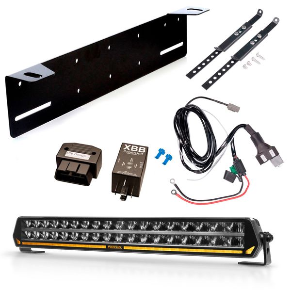 Extraljus PURELUX Panther C540 - Kurvad / 54 cm / 216W, 1 st - Komplett paket + XBB Dongle & PowerUnit