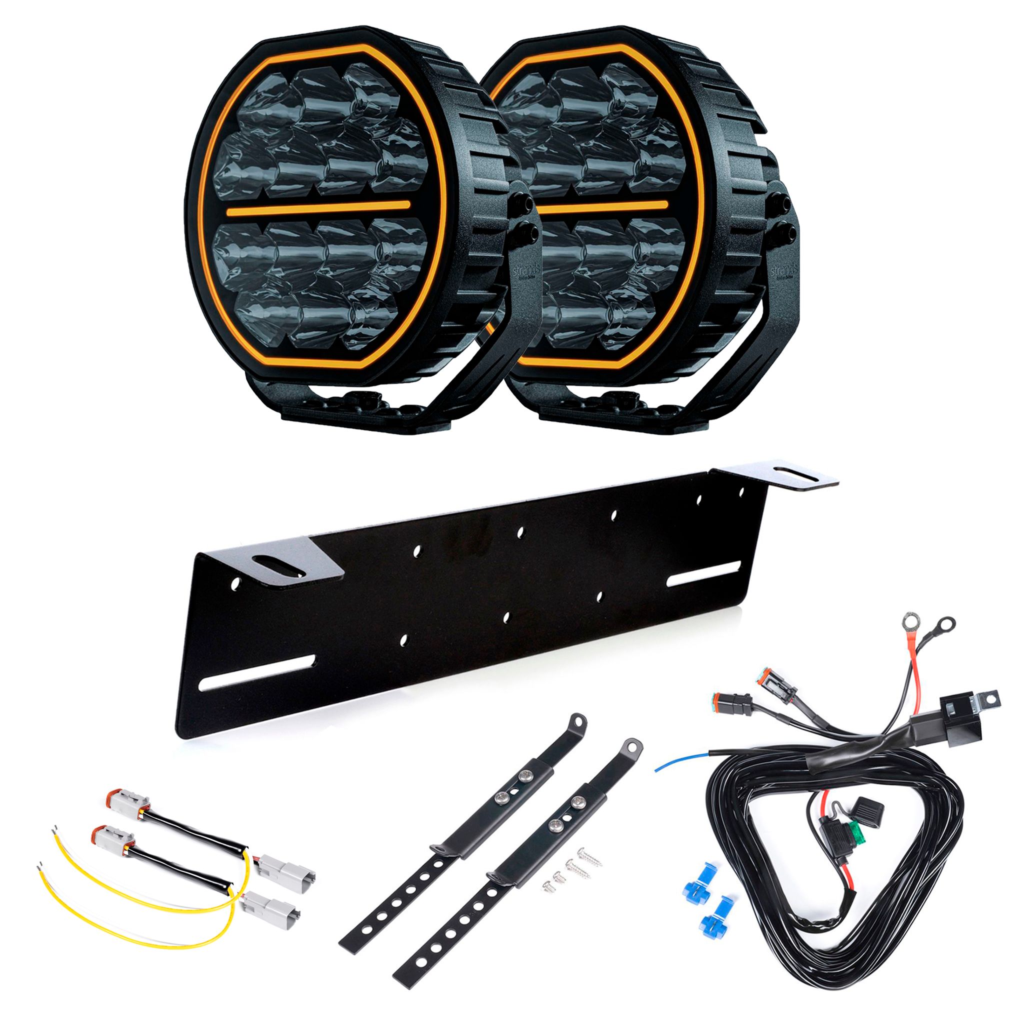 Auxiliary light Strands Big Energy 7 - Round / 18 cm / 70W / Ref. 50, 2 pcs - Complete set afbeelding