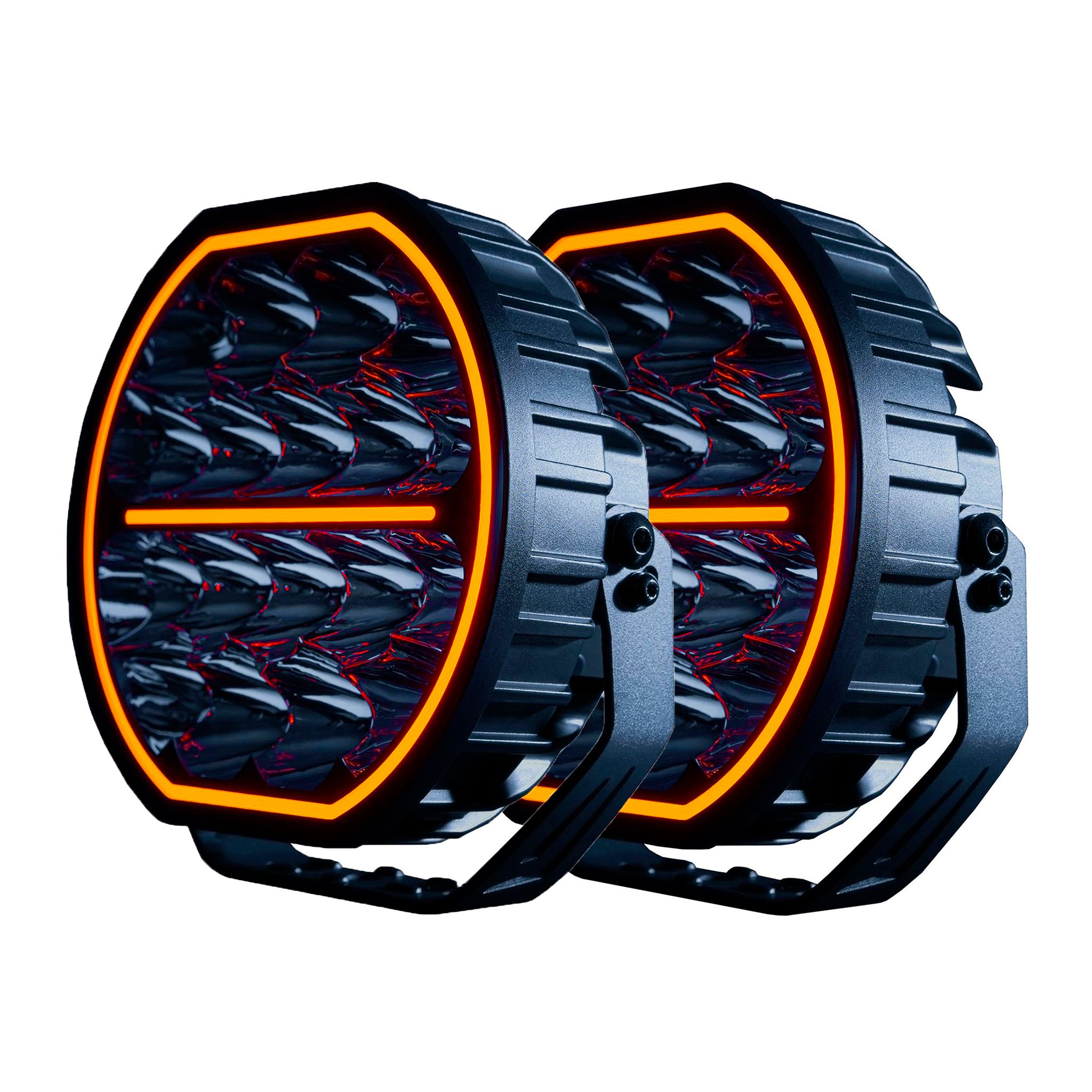 Auxiliary light Strands Big Energy 9 EB - Round / 22 cm / 126W / Off-road, 2 pcs afbeelding