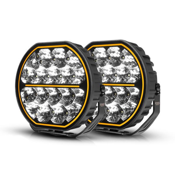 Auxiliary light STRANDS Big Energy 9 - Round / 22 cm / 126W / Ref. 50, 2 pcs afbeelding 1