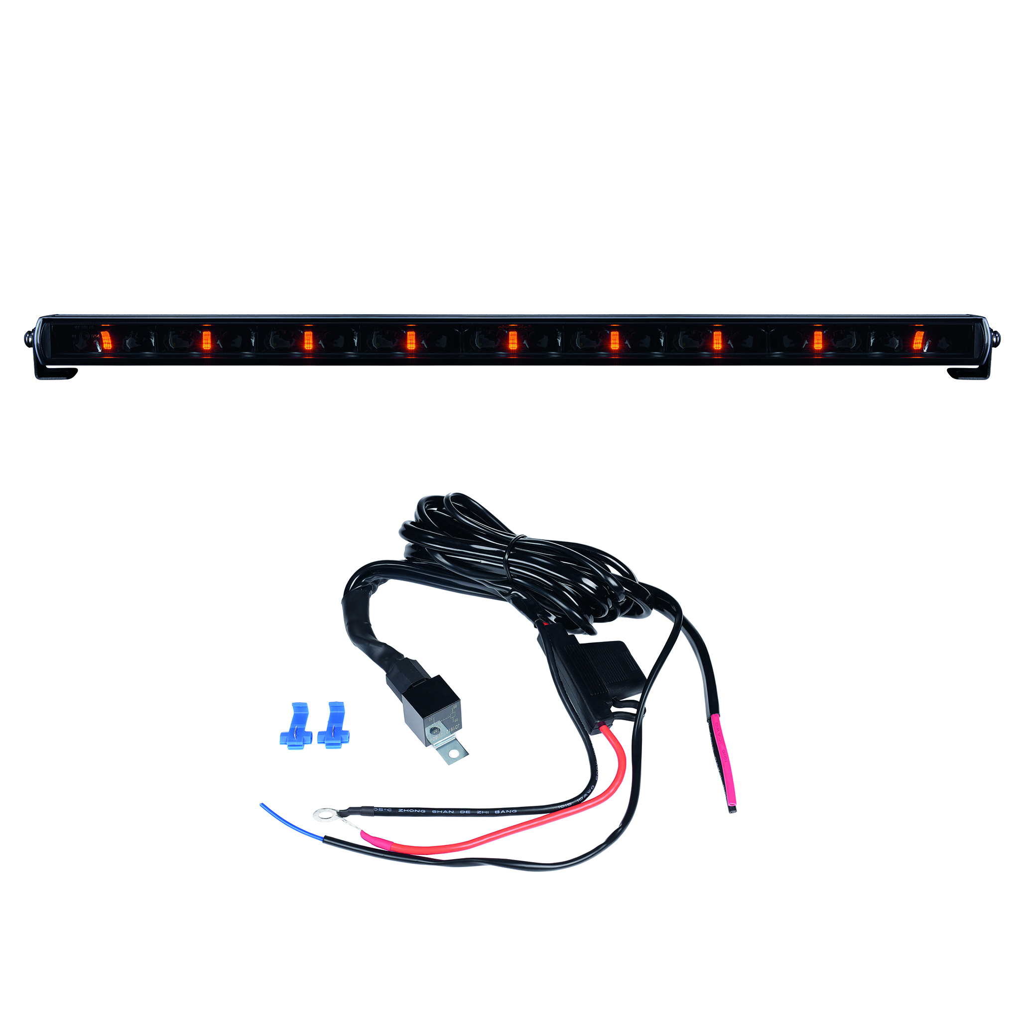 Led bar Strands Dark Knight Nuuk 30 - Straight / 76 cm / 154W, 1 pc + Relay cable set afbeelding