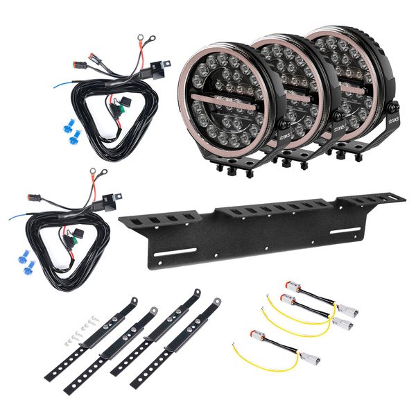 Auxiliary light Strands Firefly 9 - Round / 22 cm / 141W / Ref. 50, 3 pcs - Complete set afbeelding 1