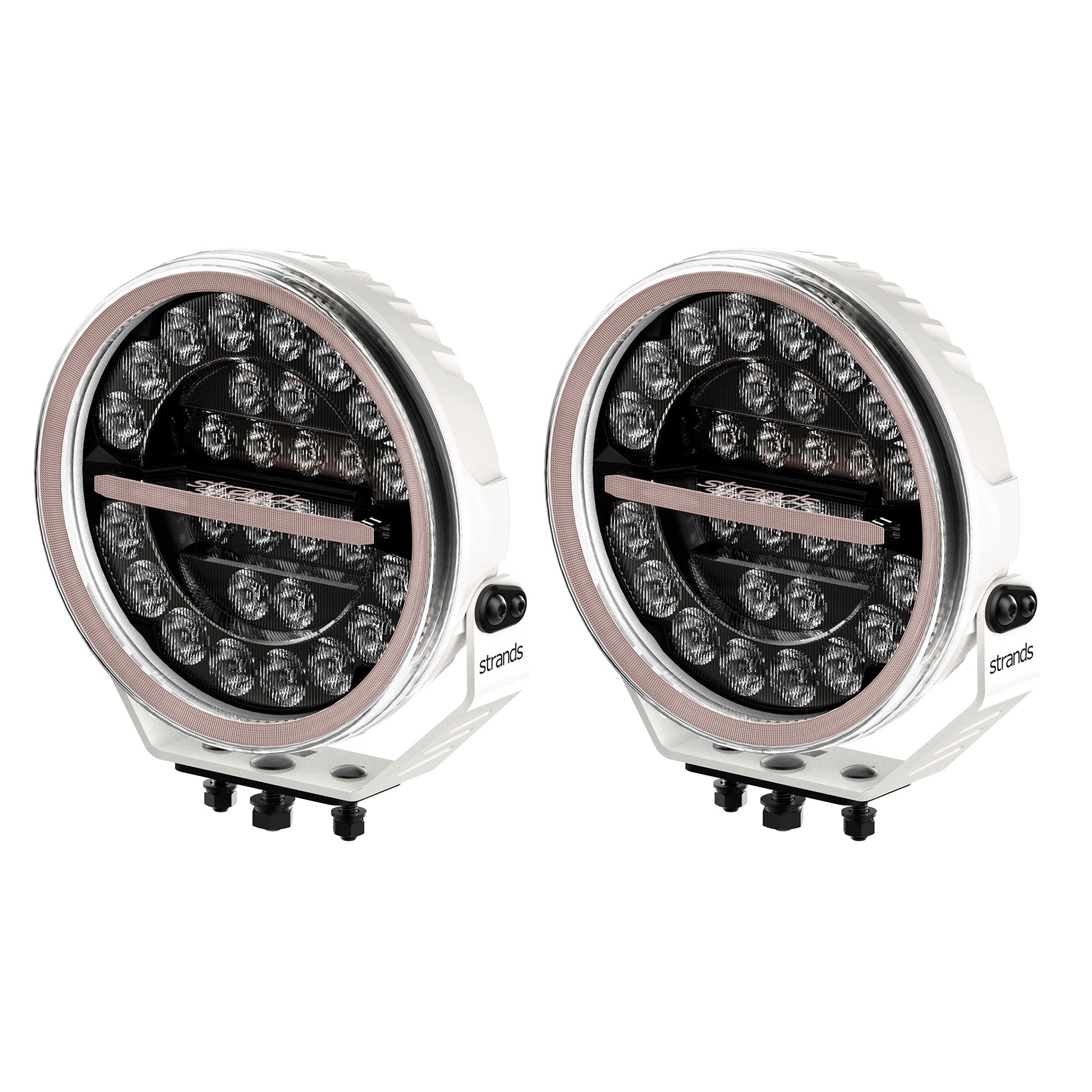 Auxiliary light Strands Firefly Professional White 9 - Round / 22 cm / 141W / Ref. 50, 2 pcs afbeelding