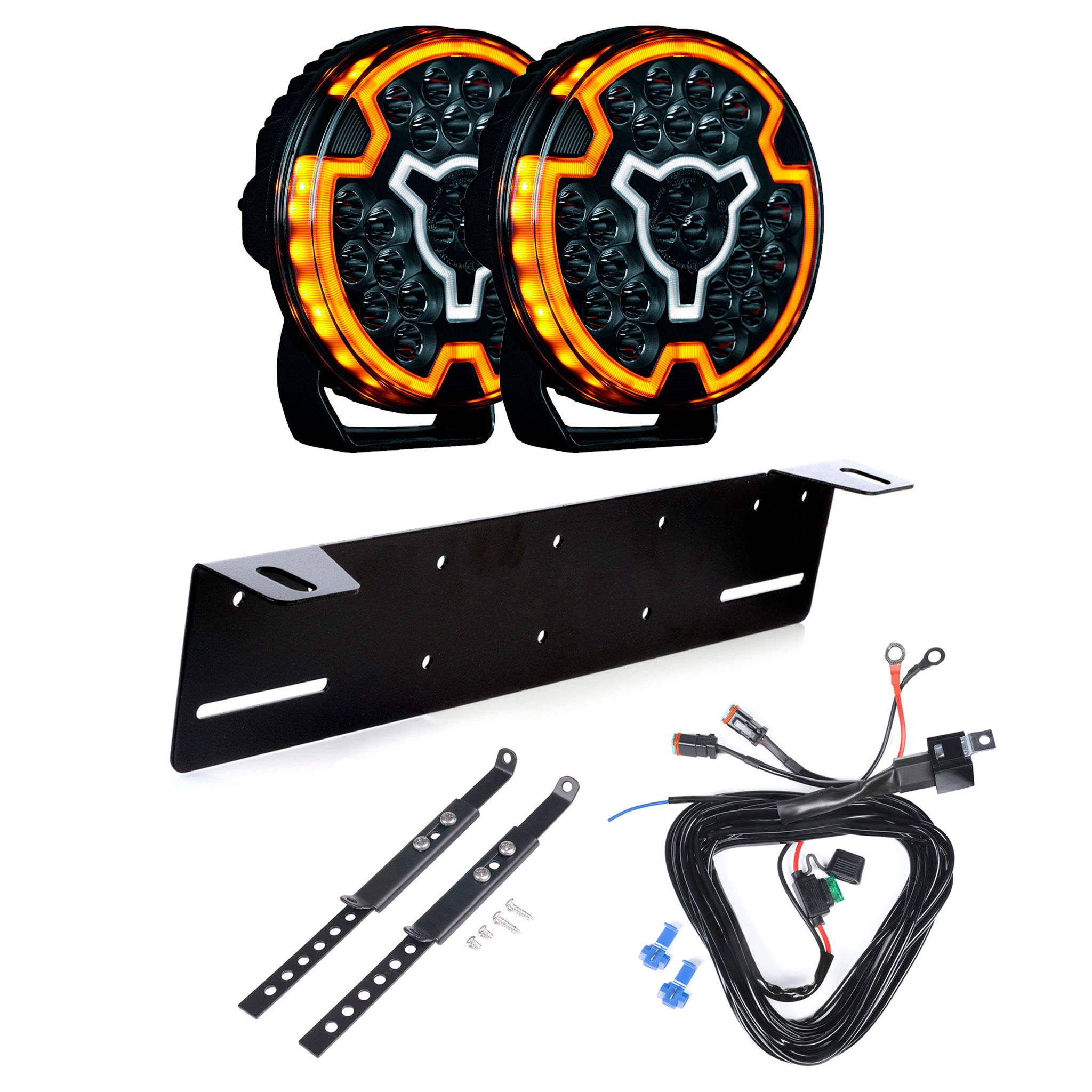 Auxiliary light Strands Freedom MP 7 - Round / 18 cm / 108W / Ref. 20, 2 pcs - Complete set afbeelding