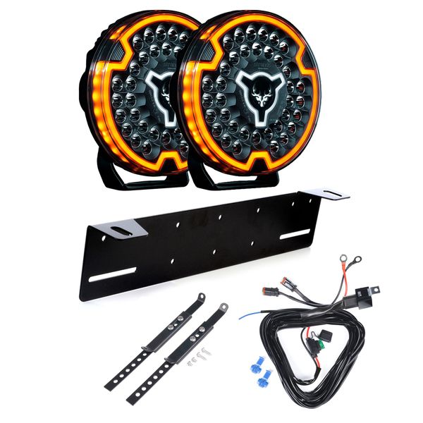 Auxiliary light Strands Freedom MP 9 - Round / 23 cm / 113W / Ref. 37.5, 2 pcs - Complete set afbeelding 1