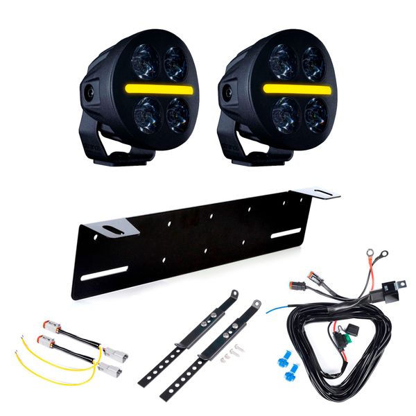 Auxiliary light Strands Nuuk D-Line MC 3 - Round / 8 cm / 39W / Ref. 12.5, 2 pcs - Complete set afbeelding 1