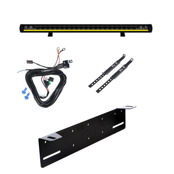 Led bar STRANDS Siberia XP SR 22 - Straight / 55 cm / 102W / Ref. 20, 1 pc - Complete set afbeelding