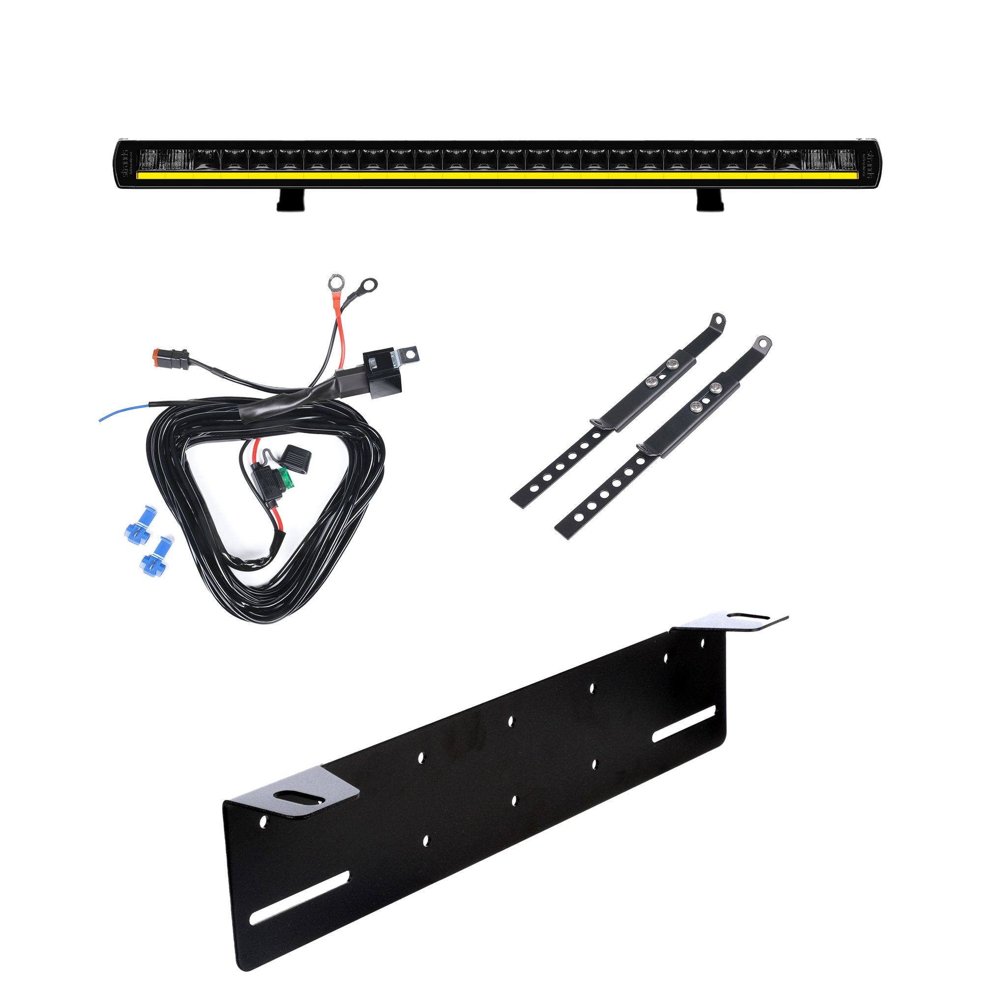 Led bar Strands Siberia XP SR 22 - Straight / 55 cm / 102W / Ref. 20, 1 pc - Complete set afbeelding