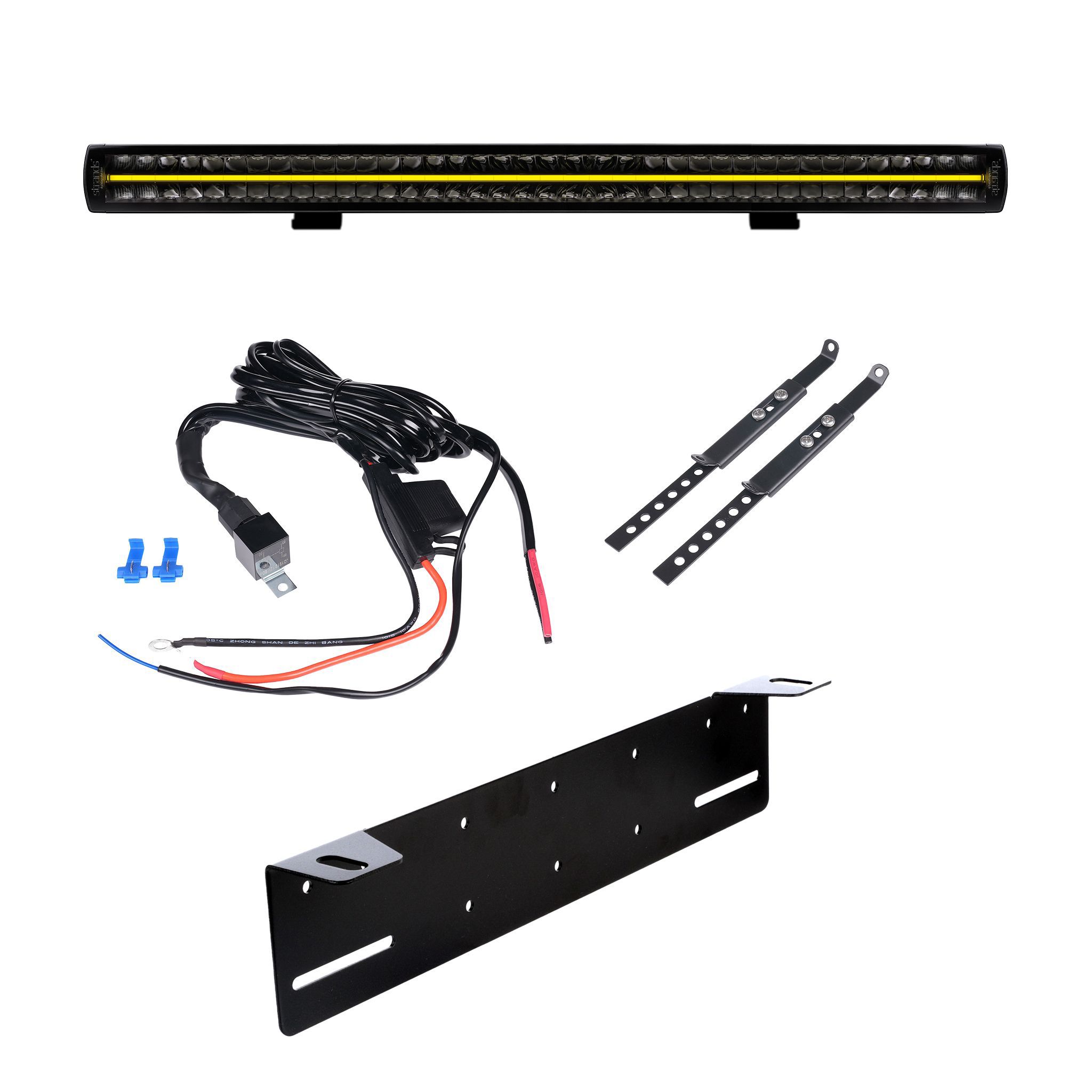 Lisävalo Strands Siberia XP DR 32 - Suora / 82 cm / 245W / Ref. 20, 1 kpl - Täydellinen setti