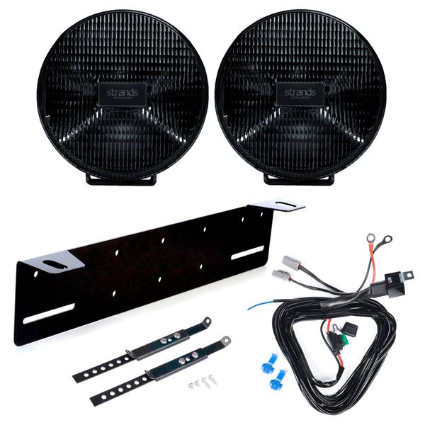 Additional light Strands Ize Led Og 9 Round / 23 cm / 172 W / Ref.20, 2 pcs - Complete set afbeelding 1