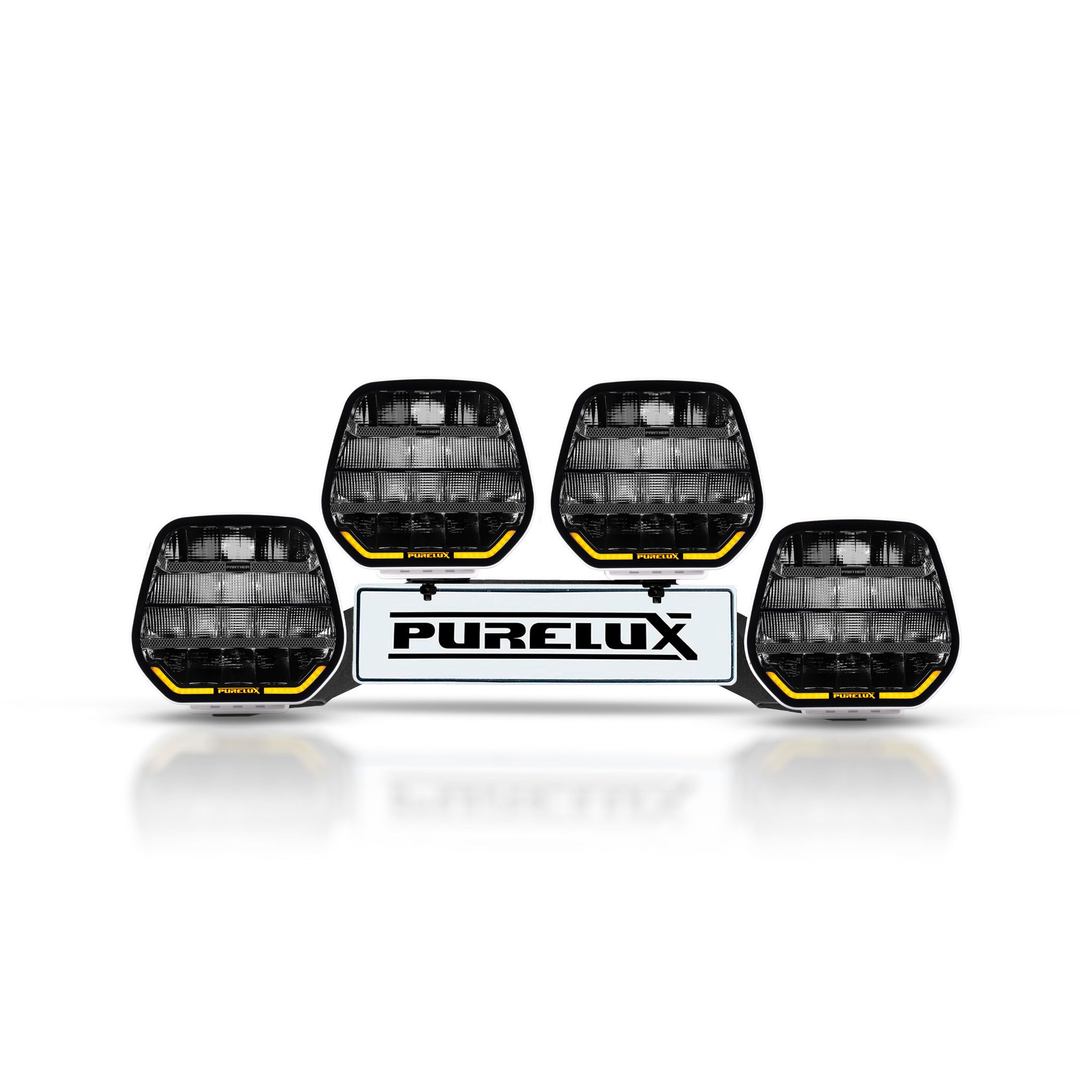 Lisävalosetti Purelux WRC 12, 840W / 49 000 lm, Valkoinen