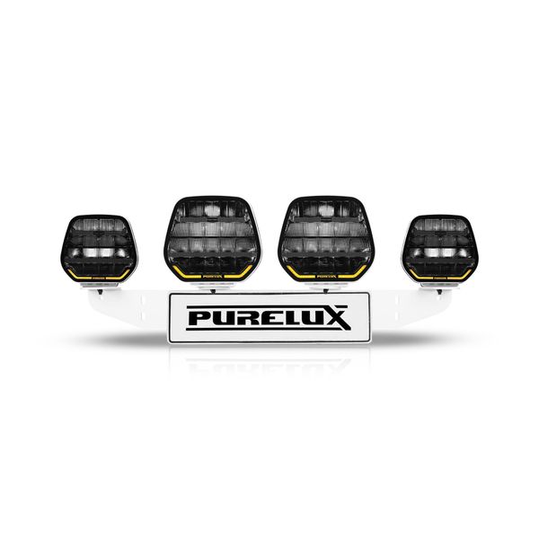 Extraljuspaket PURELUX WRC 20, 676W / 40 000 lm, Vit