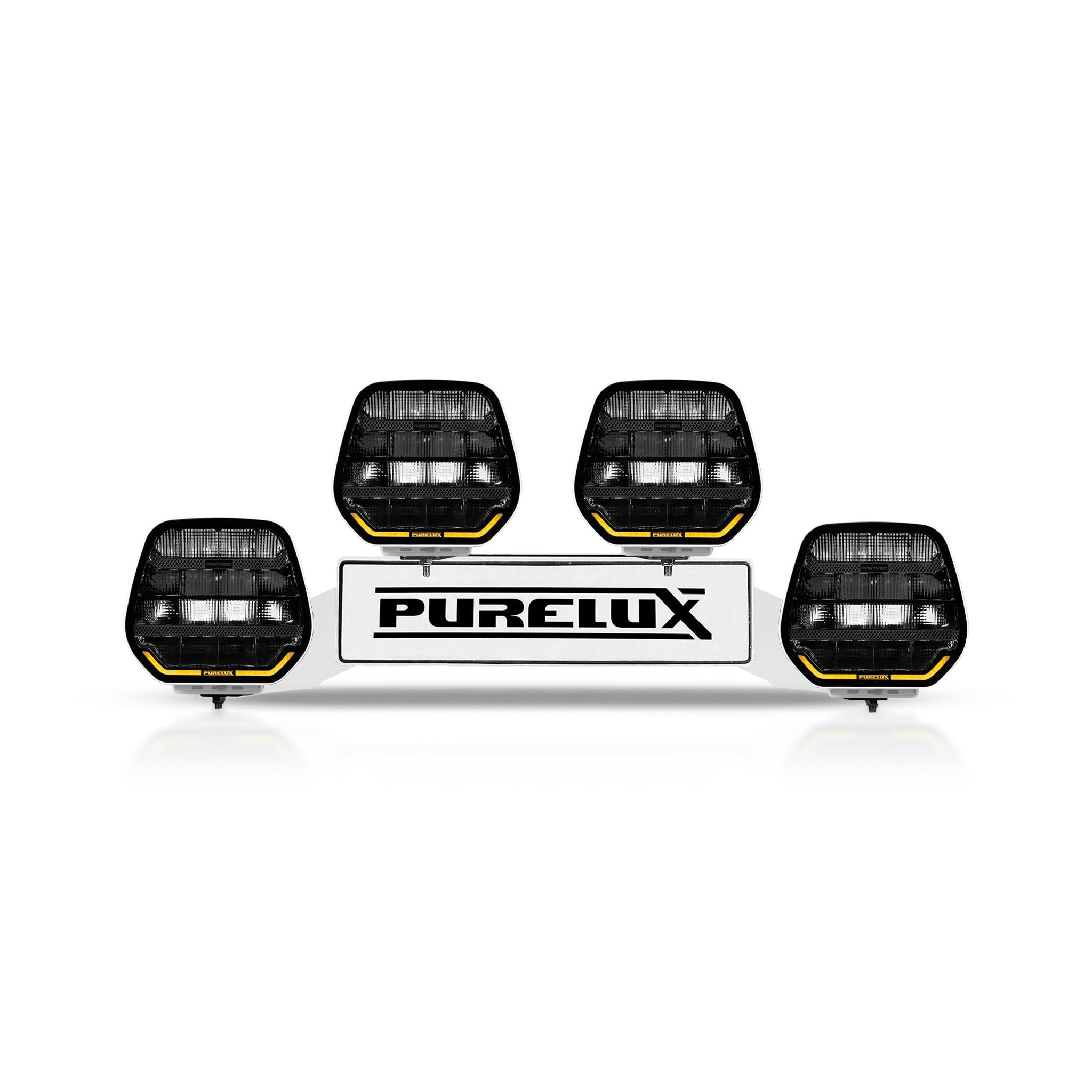 Auxiliary light kit Purelux WRC 23, 512W / 31 000 lm, White afbeelding