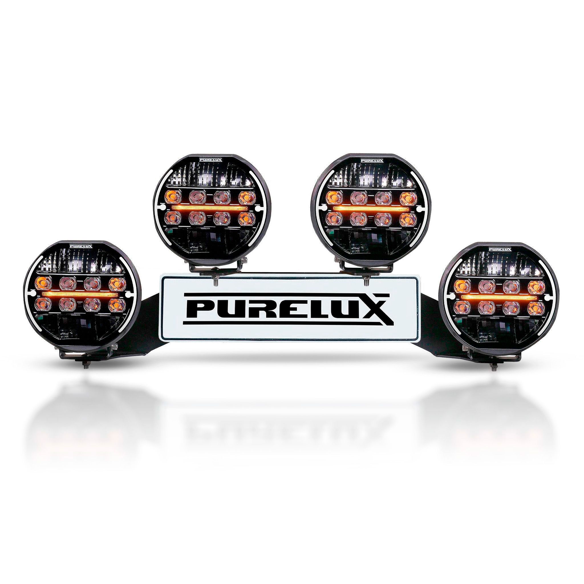 Auxiliary light kit Purelux WRC 7, 432W / 26 000 lm - Complete set, WRC 7 Heat, 24 000 lm afbeelding