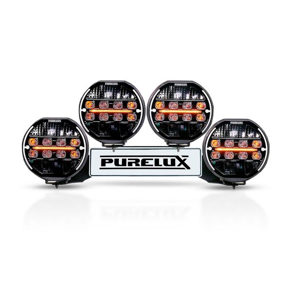 Auxiliary light kit Purelux WRC 8, 800W / 41 000 lm - Complete set, WRC 8 Heat, 41 600 lm afbeelding 1