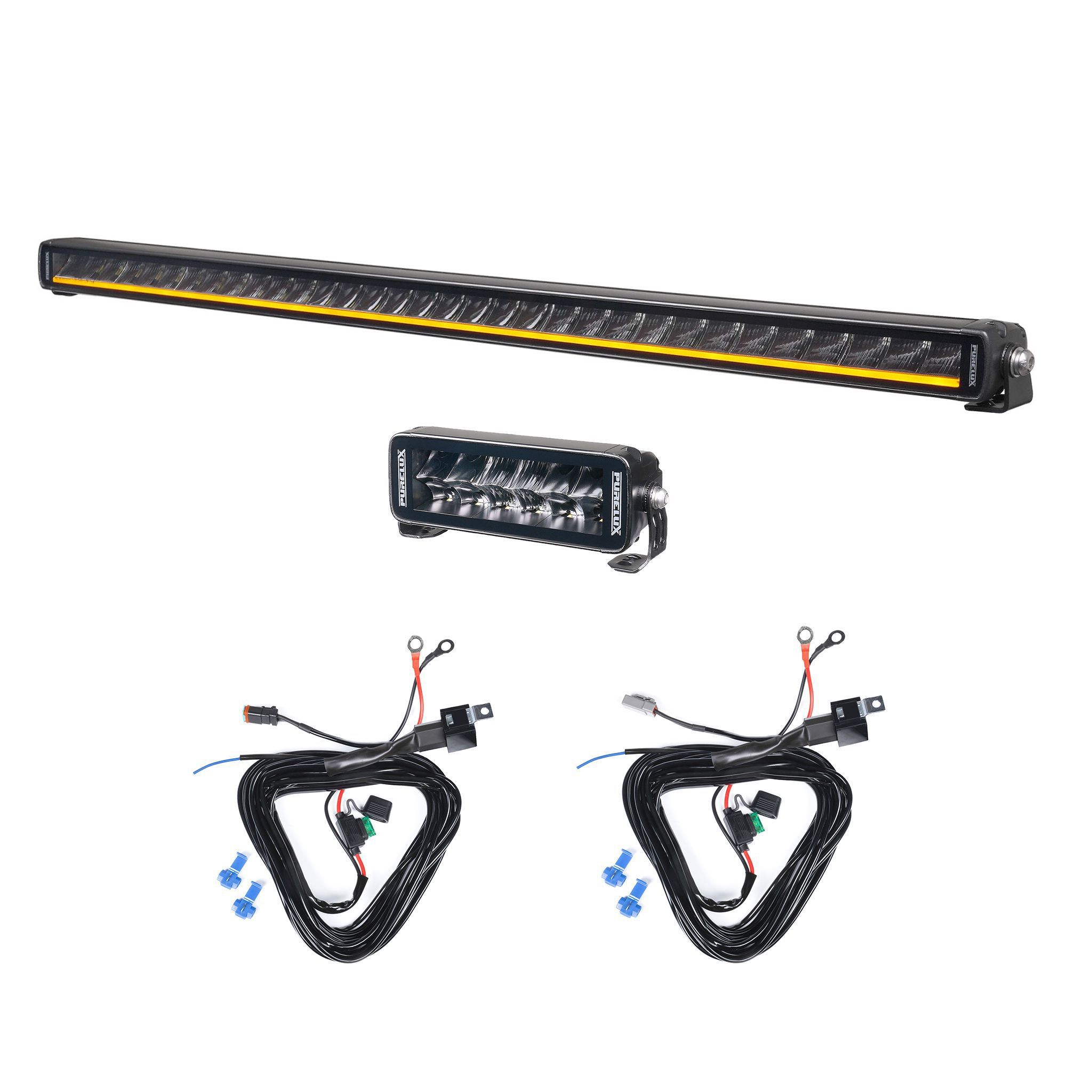 Auxiliary light kit CFMOTO UTV (UForce&ZForce), Light set (Purelux Black) afbeelding