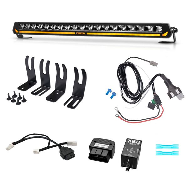 Extraljuspaket Tesla Model 3, Purelux Panther Aero C540 Highland-paket