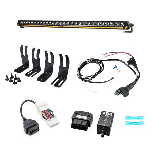 Extraljuspaket Tesla Model 3, Purelux Panther Aero C800-paket