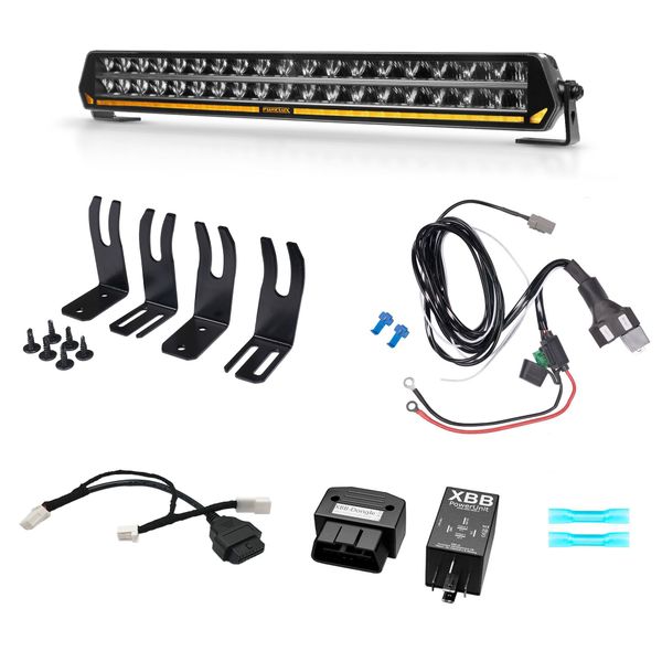 Extraljuspaket Tesla Model 3, Purelux Panther C540 Highland-paket