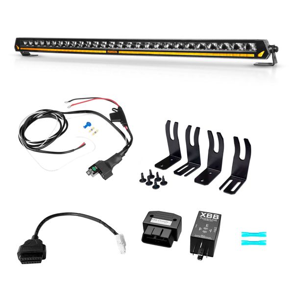 Lisävalosetti Tesla Model S, Purelux Panther Aero C800 -setti (2016-2021) (Kaareva)