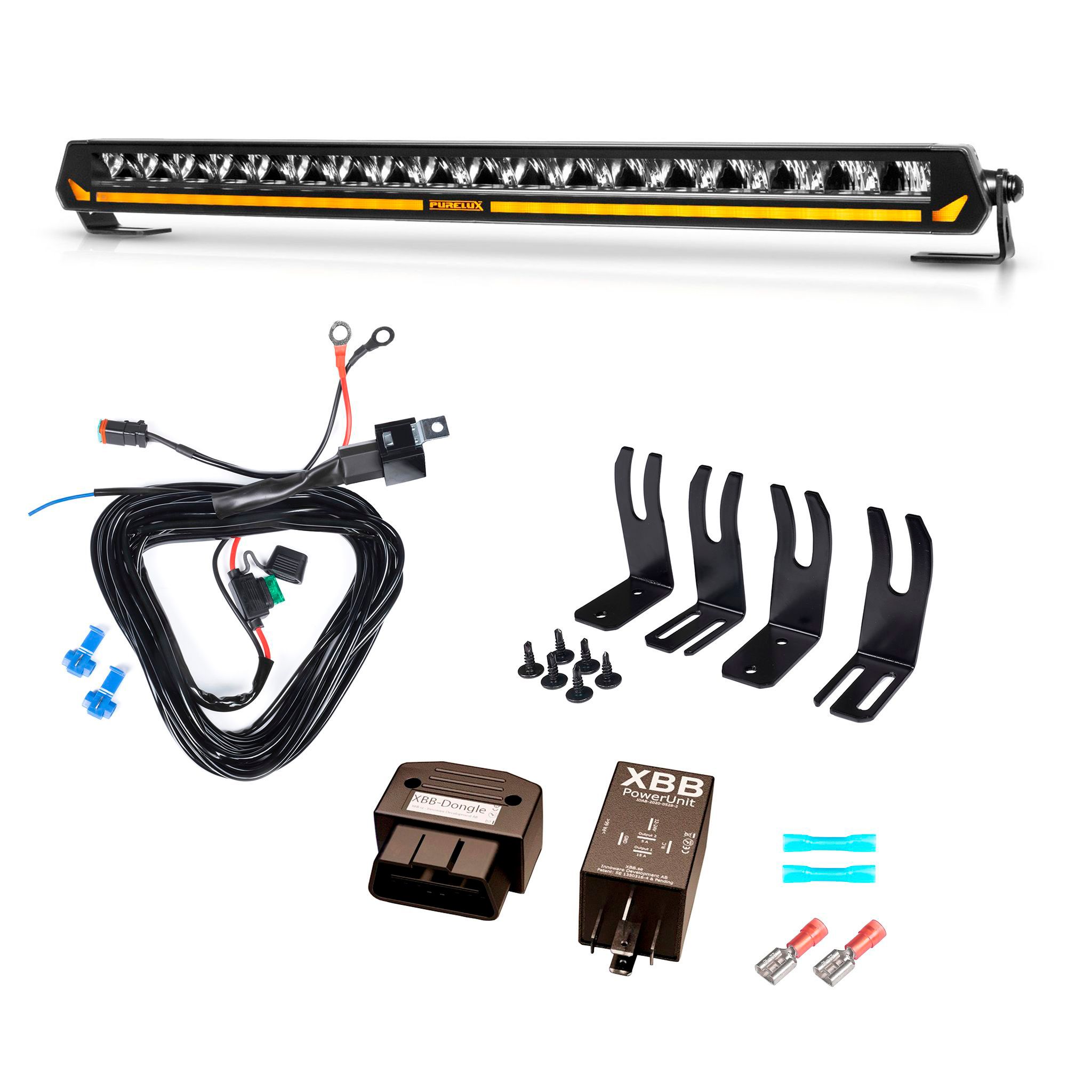 Additional light set Tesla Model X (2012 - ), Purelux Panther Aero C540 Kit (2012-2021) afbeelding