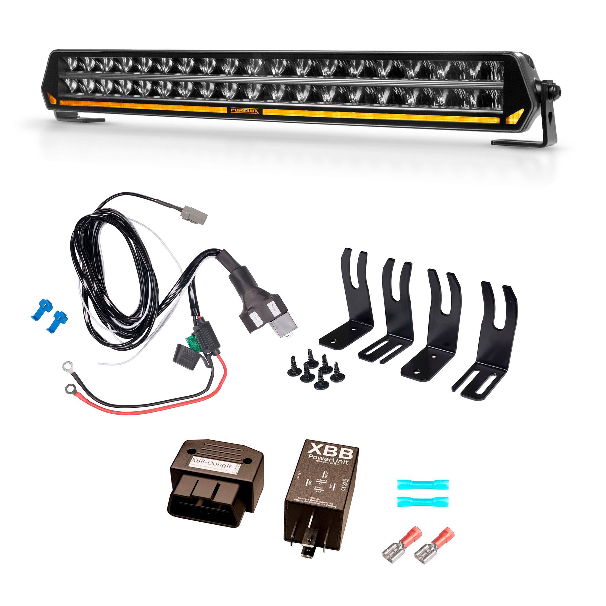 Additional light set Tesla Model X (2012 - ), Purelux Panther C540 Kit (2012-2021) (Curved) afbeelding