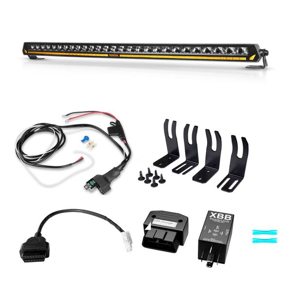 Extraljuspaket Tesla Model X, Purelux Panther Aero C800-paket (2012-2021)