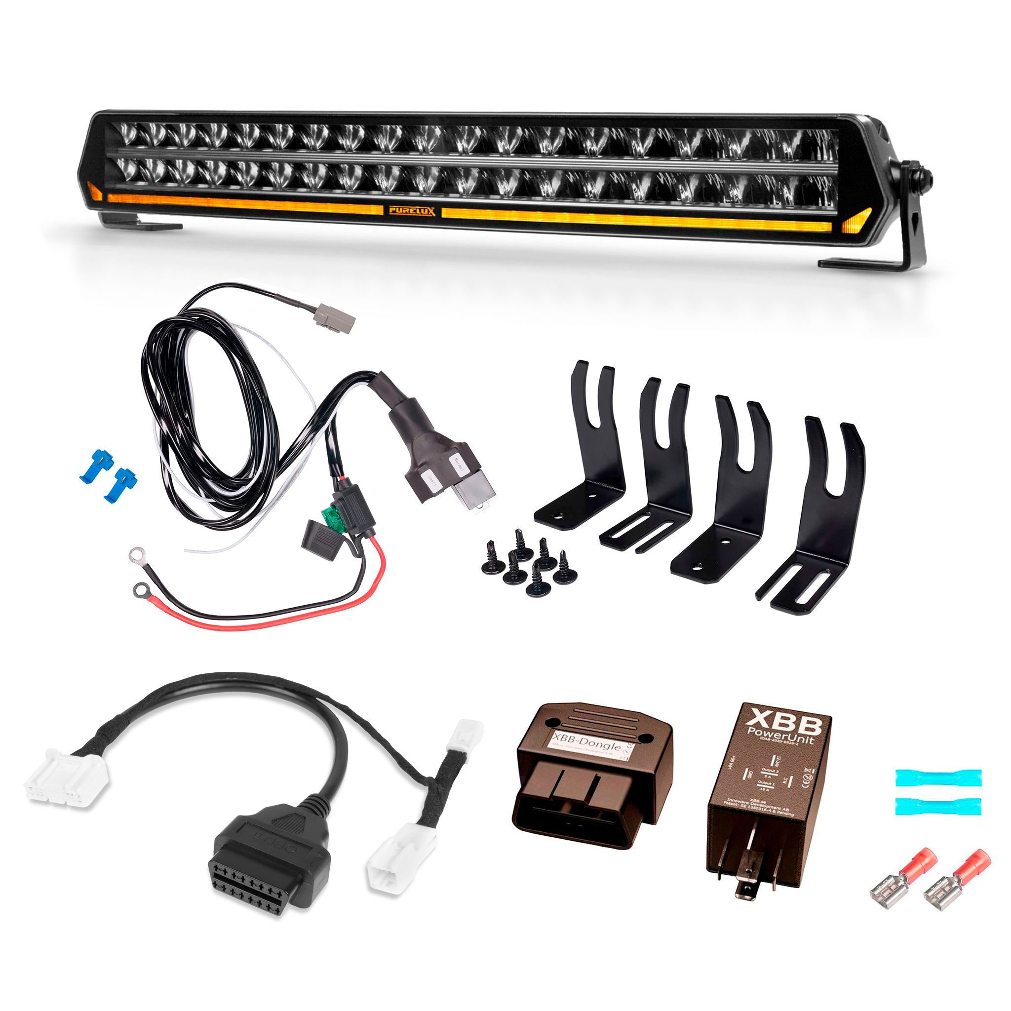 Auxiliary light set Tesla Model Y, Purelux Panter C540 Juniper set afbeelding