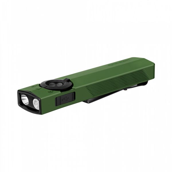 Ficklampa Olight ArkPro - 1500 lm / 124 mm / Laddbar, Gr&ouml;n