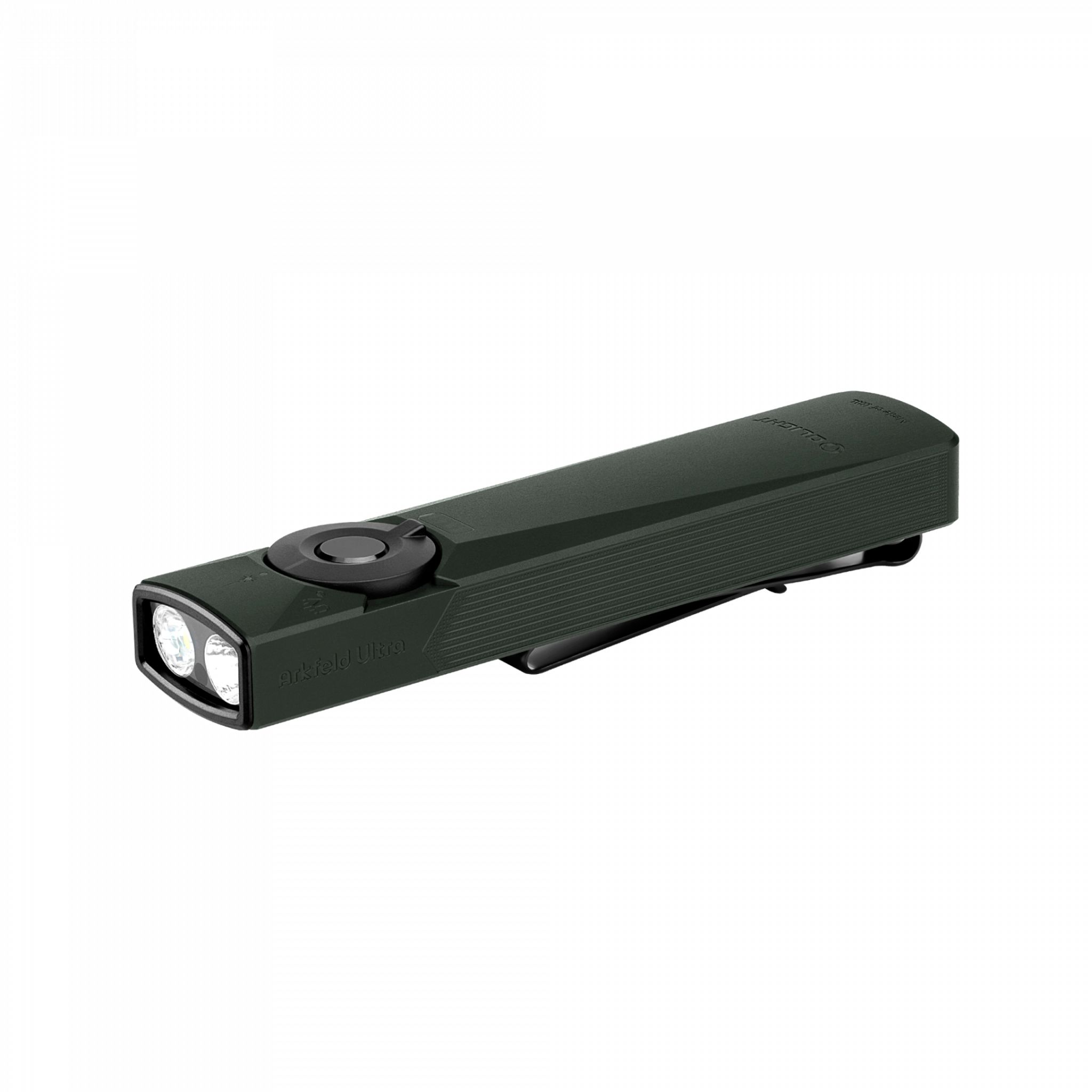 Taskulamppu Olight Arkfeld Ultra - 1400 lm / 120 mm / Ladattava, Oliivin harmaa | Alk. 143,95 €