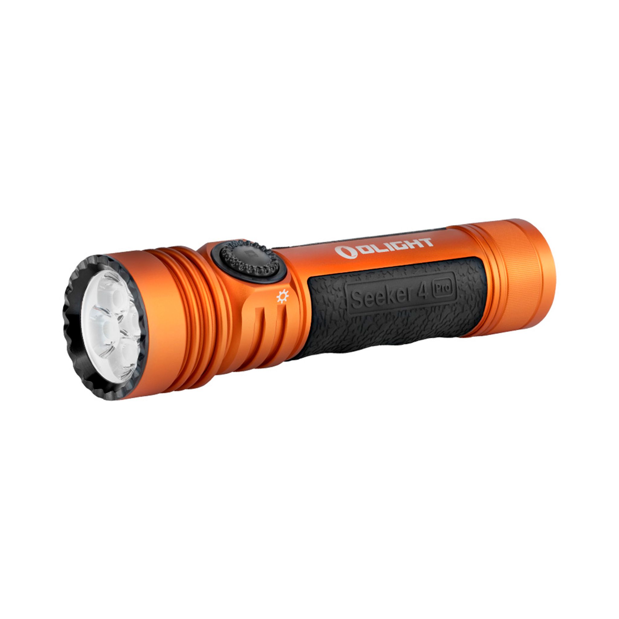 Läs mer om Ficklampa Olight Seeker 4 Pro, 4600 lm, Orange
