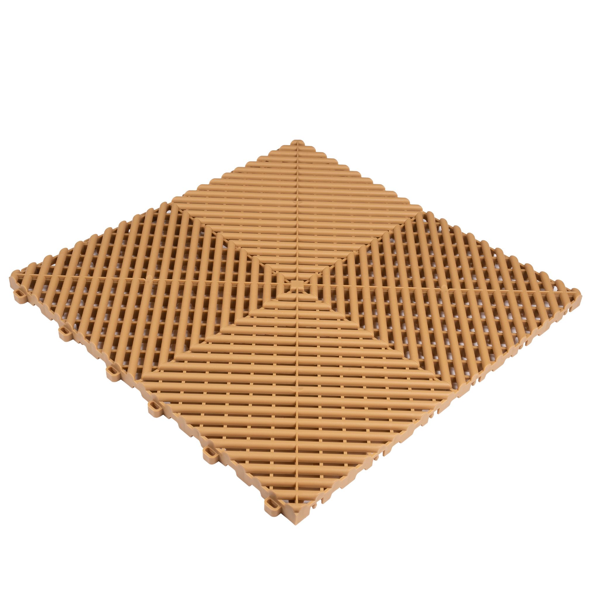 Lattialaatta Dr Dirt Garage Plaza HD (1,92 m²), Vaalean ruskea, 1.92 m² (12 laattaa)