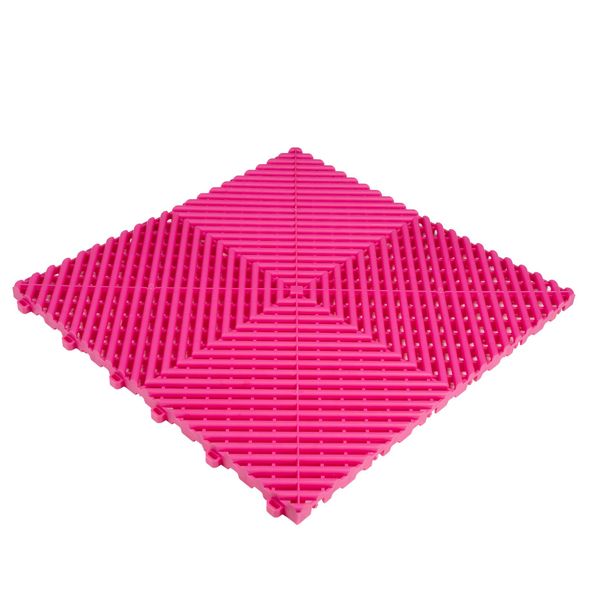 Gulvplate DR DIRT Garage Plaza HD – Original (1,92 m²), Rosa, 1,92 m² (12-pack)