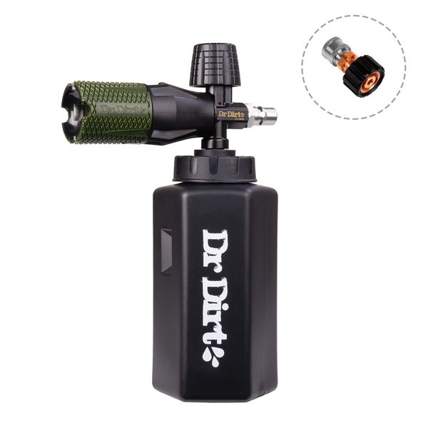 Pesuainevaahdotin Dr Dirt PRO Foam Lance G3, SnapLock, Kärcher HD, M22 sisäkierre