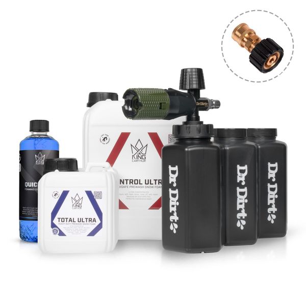 Dr Dirt Vaahdotussetti painepesuriin - DELUXE, Kärcher HD