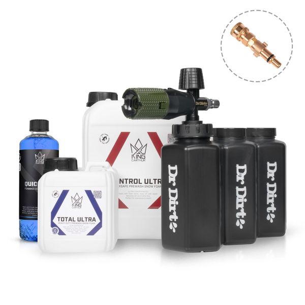 Dr Dirt Vaahdotussetti painepesuriin - DELUXE, Nilfisk