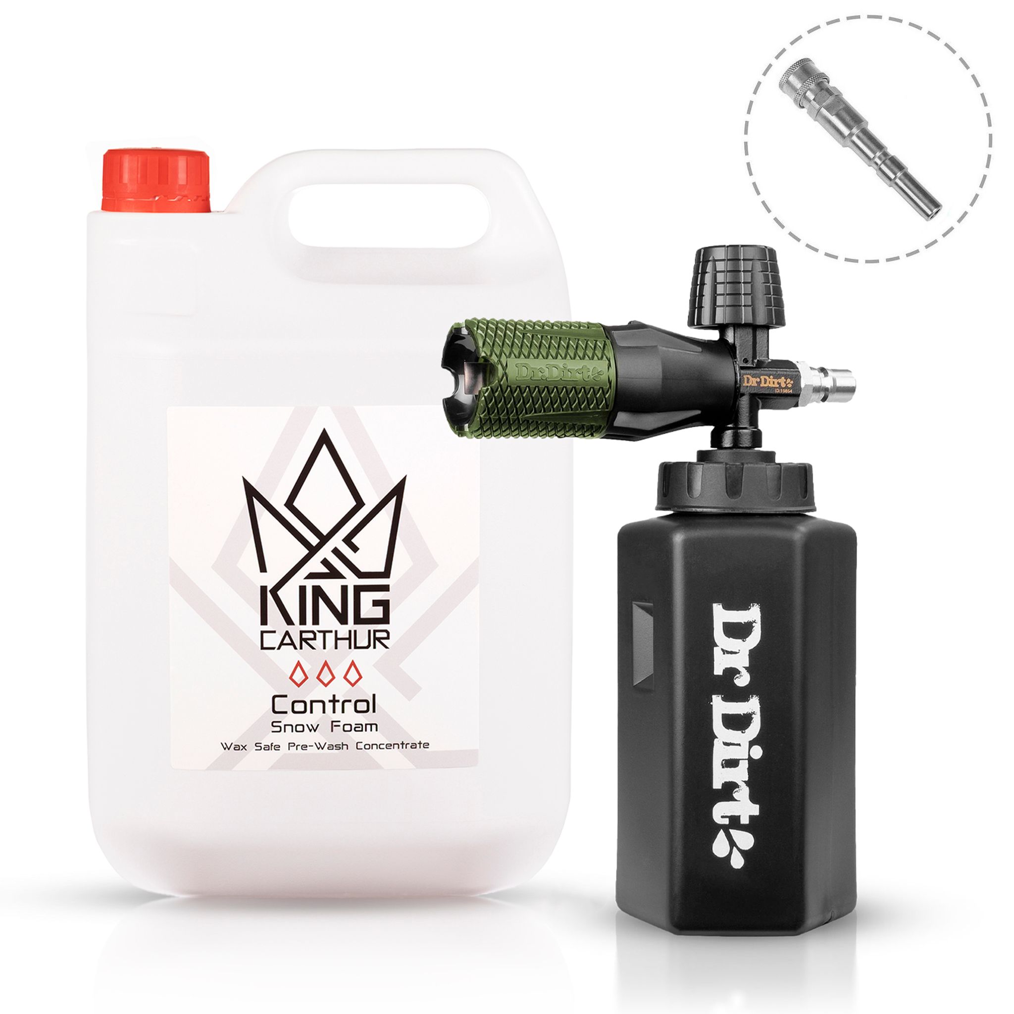 Dr Dirt Vaahdotussetti PROFESSIONAL - STANDARD, Ergo | Alk. 74,90 €