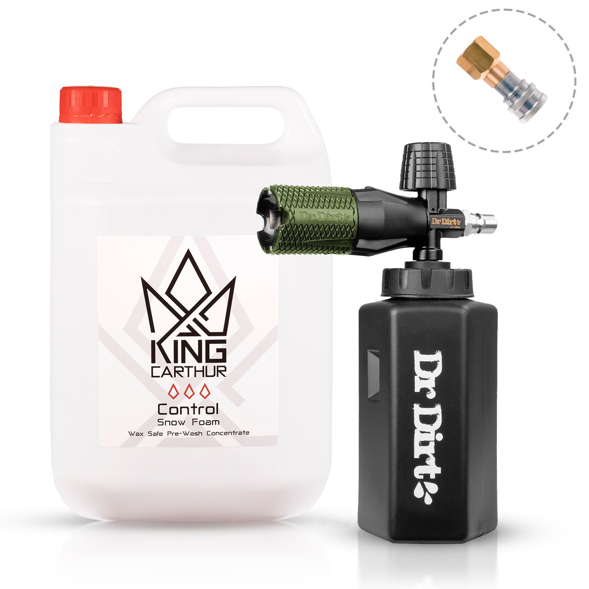 Dr Dirt Vaahdotussetti PROFESSIONAL - STANDARD, Kärcher HD, Easy!Lock | Alk. 79,90 €