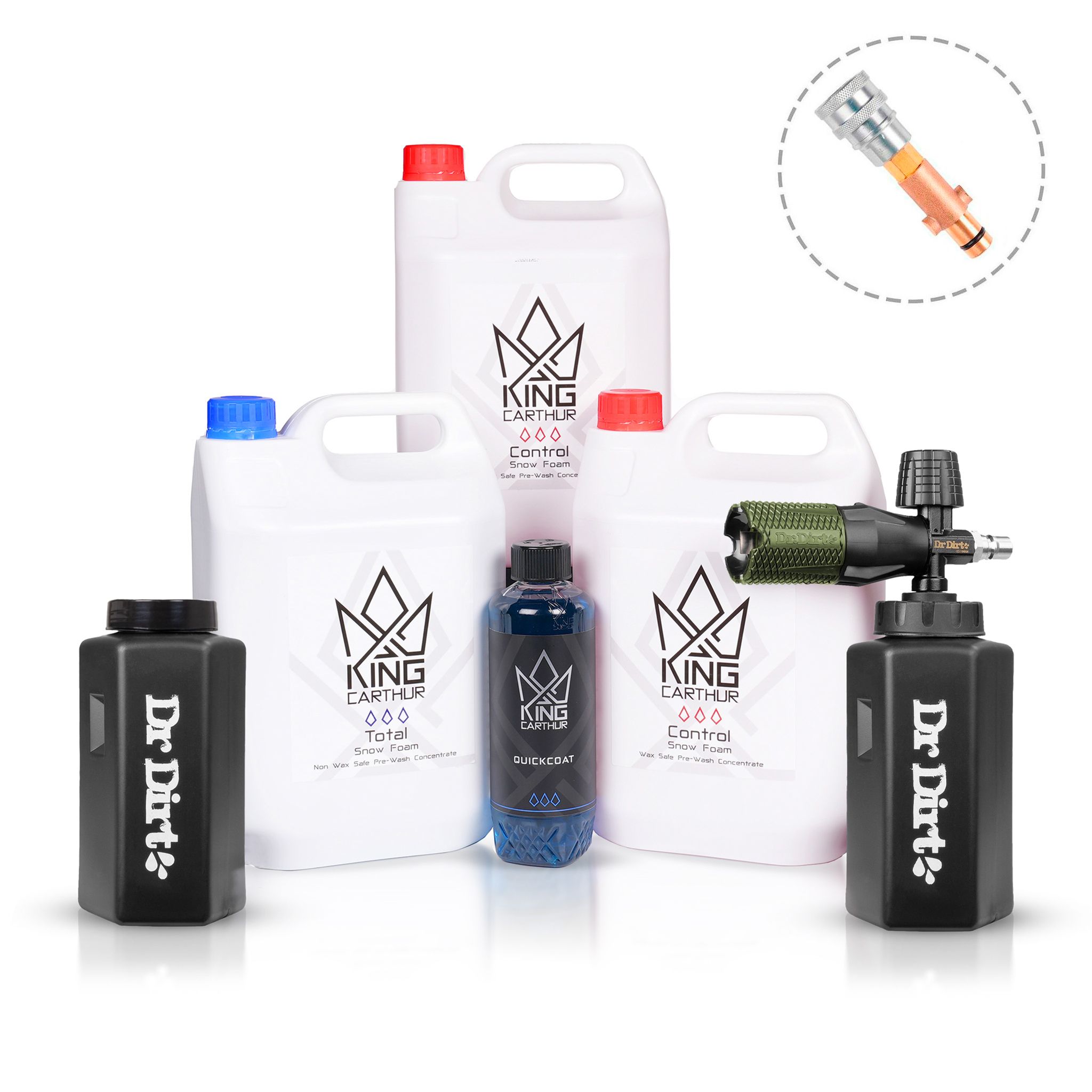 Dr Dirt Vaahdotussetti PROFESSIONAL - DELUXE, Gerni/Stihl