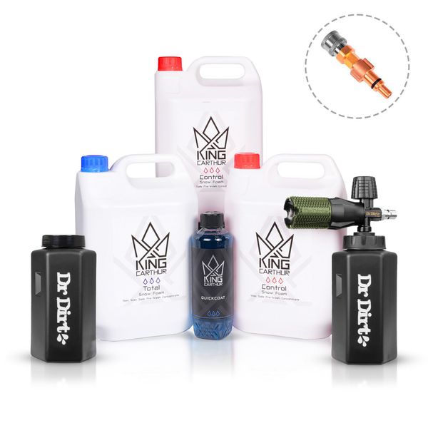 Dr Dirt Vaahdotussetti PROFESSIONAL - DELUXE, Lavor