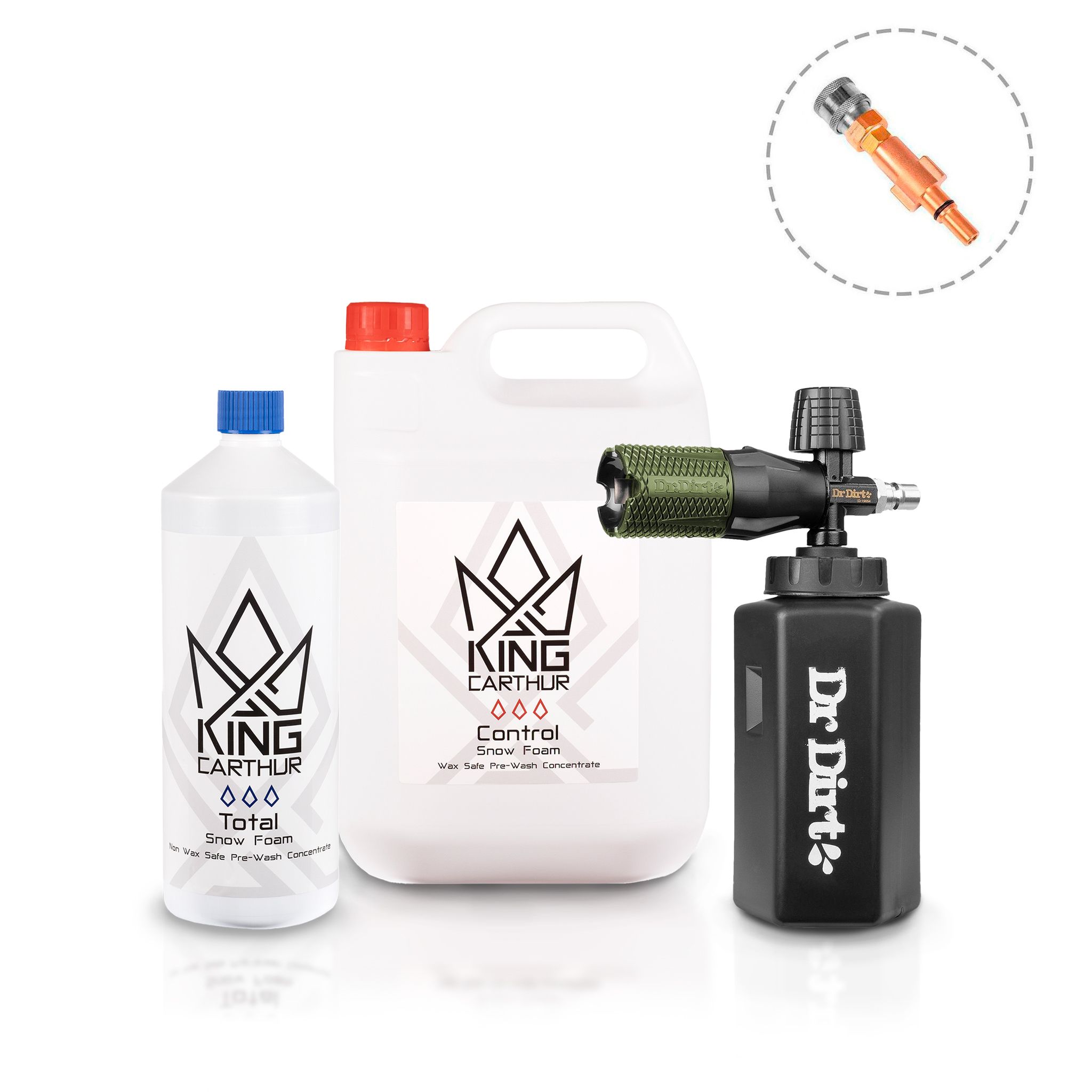 Dr Dirt Vaahdotussetti PROFESSIONAL - PREMIUM, Black&Decker