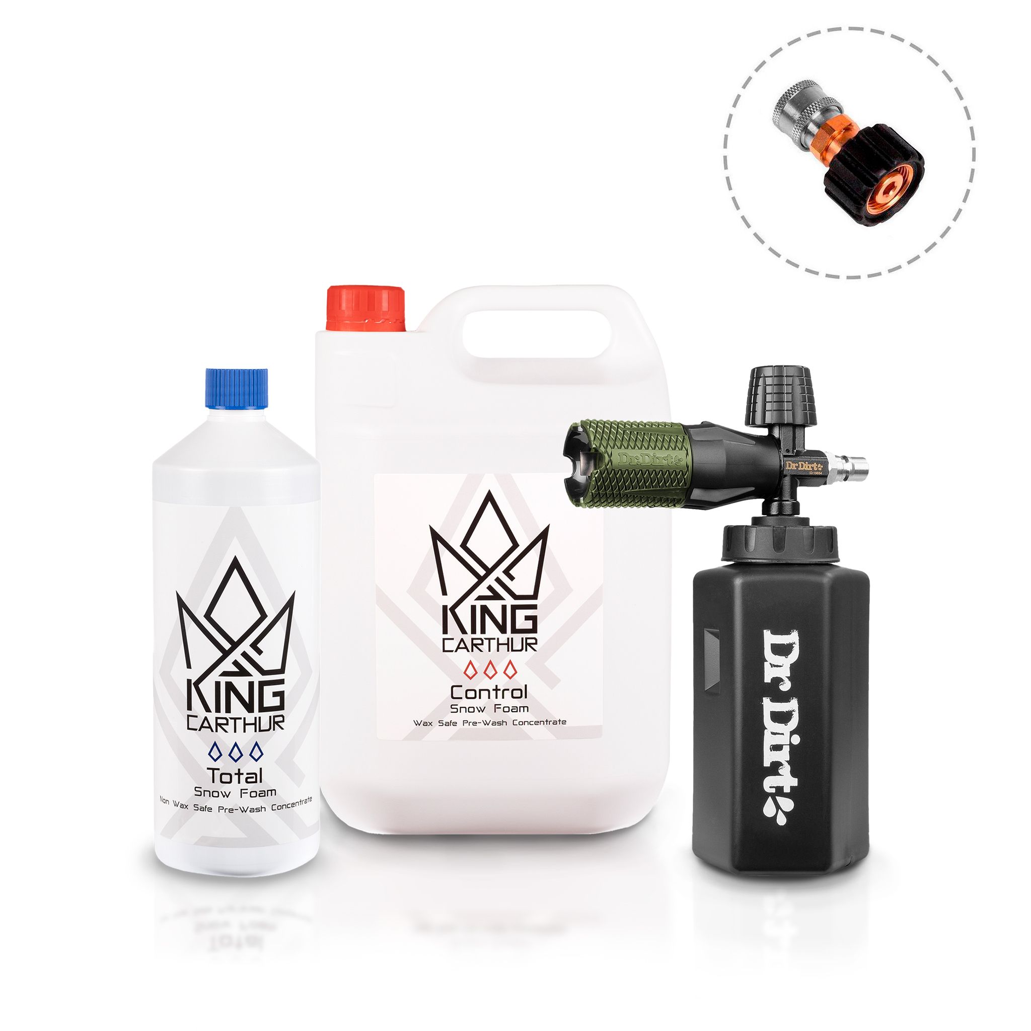 Vaahdotussetti PROFESSIONAL - PREMIUM, Kärcher HD, M22 sisäkierre